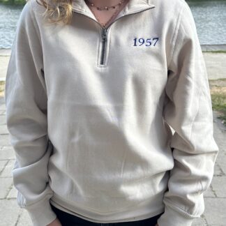 1957 Half-zip khaki
