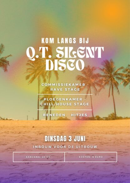 Q.T. Silent Disco Inbouwen voor de Uitbouw